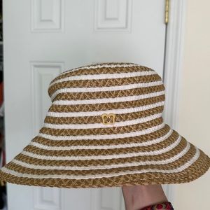 Perfect sun hat for garden party or bridal shower